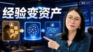 公司最值钱的经验,怎么变成可执行 AI Skill?我的 Skill OPS 标准方法分享 |Codex的公司级用法