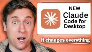 Claude Code for Desktop is the BEST way to build apps with AI EVER (full tutorial)