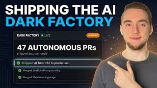 Shipping the AI Dark Factory's First Real Application Live