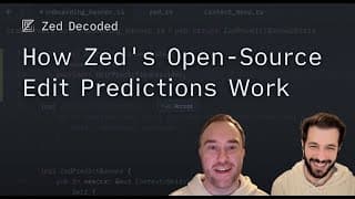 How Zed's Open-Source Edit Predictions Work