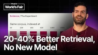 Stop Chunking Like It's 2022 — Yuval Belfer, AI21 Labs