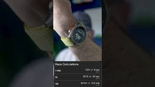 Garmin vs Stryd Race Predictors? #shorts