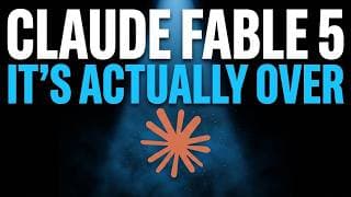 ANTHROPIC COOKED: Claude Fable 5: It's ACTUALLY Over (INSANE)