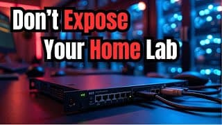 Stop Port Forwarding! Secure Home Lab Access with Modern Tools