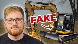 They sold me a fake excavator