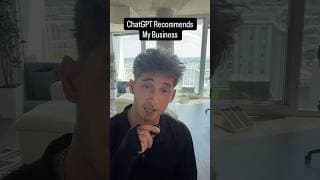 ChatGPT Recommends My Business, Here’s How