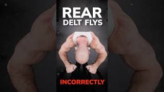 The ULTIMATE Rear Delt Fly Tutorial #reardelts #biggershoulders