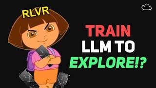 New AI Meta: Train LLMs To Explore On "Hard" Tokens [RLVR + Entropy]