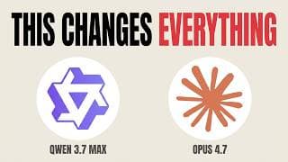 Alibaba Just COOKED: Qwen 3.7 Max BEATS Opus 4.7 (INSANE)