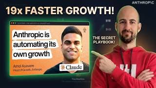 Anthropic Grew 19x Faster Than Industry Standard | Here is How!