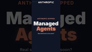 Anthropic Just Shipped Managed Agents... But Claude Is Down