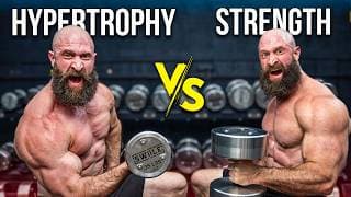 Training For STRENGTH vs HYPERTROPHY (BOTH?)
