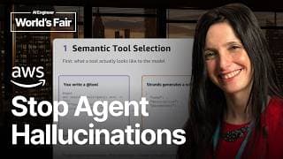 Stop AI Agent Hallucinations: 5 Techniques + Production Patterns - Elizabeth Fuentes, AWS