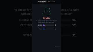 Claude Code Just Added a PET to Your Terminal  #coding #claudecode #anthropic