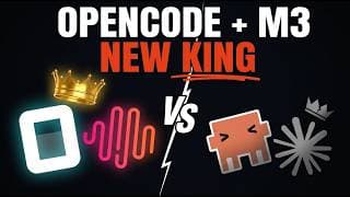 MiniMax M3 + OpenCode is the NEW KING of AI Coding (Open Source)