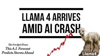 AI CEO: ‘Stock Crash Could Stop AI Progress’, Llama 4 Anti-climax + ‘Superintelligence in 2027’ ...