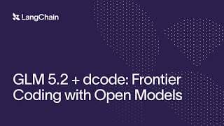 GLM 5.2 + dcode: Frontier Coding with Open Models