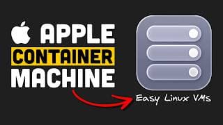 Apple Just Built WSL for the Mac (Container Machines)