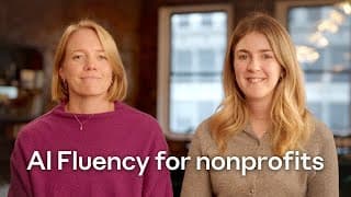 AI Fluency for nonprofits course trailer