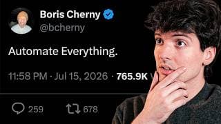 Claude Code's creator has some really good advice