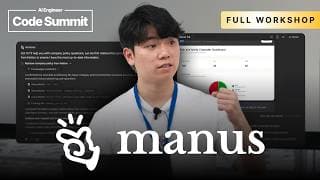 Building Intelligent Research Agents with Manus - Ivan Leo, Manus AI (now Meta Superintelligence)