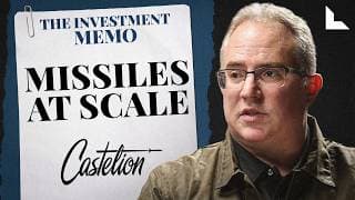 Meet the Company Building Hypersonic Missiles | Bryon Hargis, Castelion