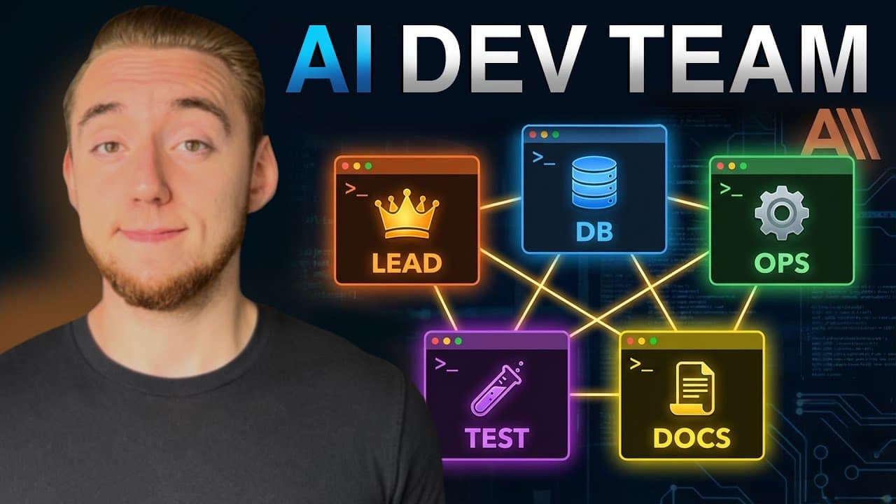 Claude Code's Agent Teams Are Insane - Multiple AI Agents Coding Together in Real Time