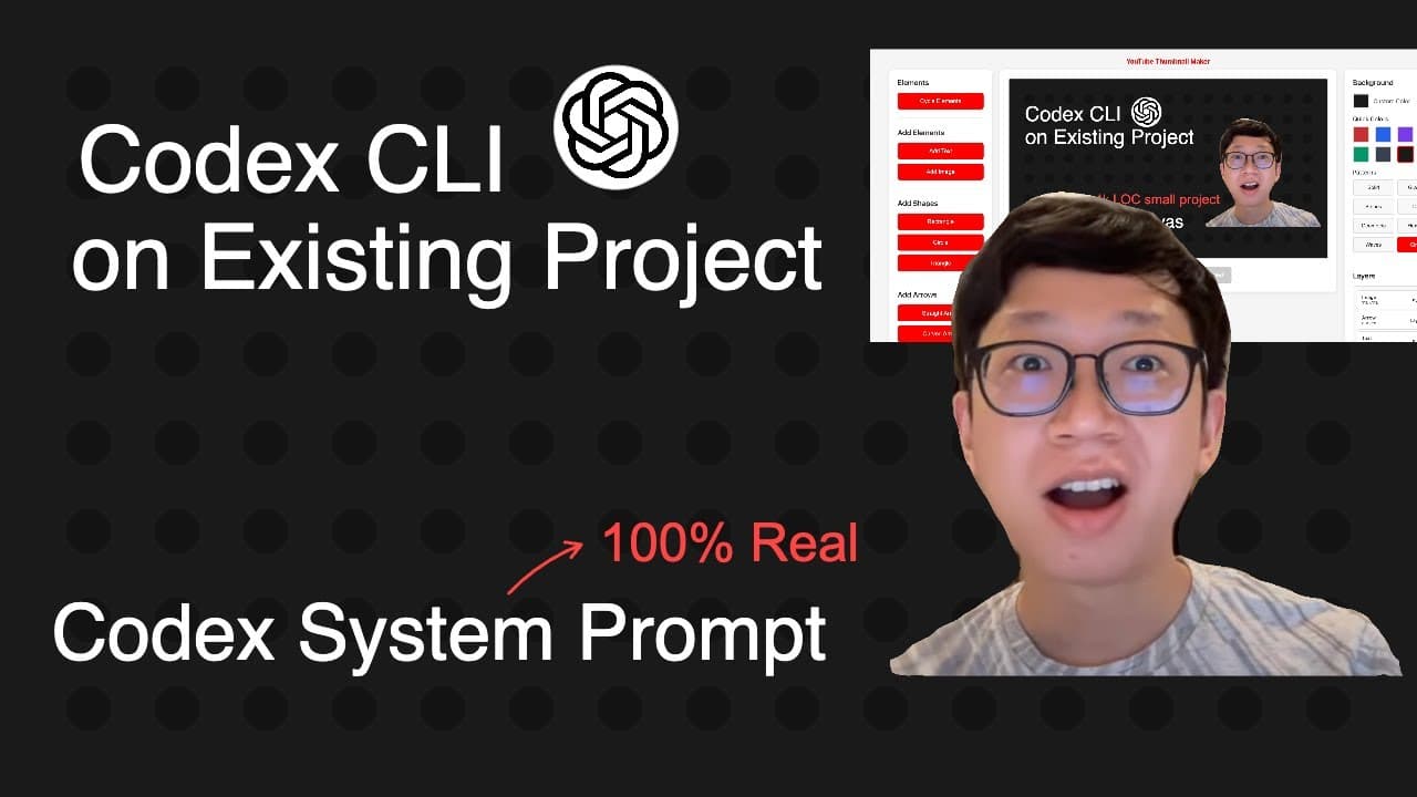 Codex on Existing Project + Codex System Prompt Analysis