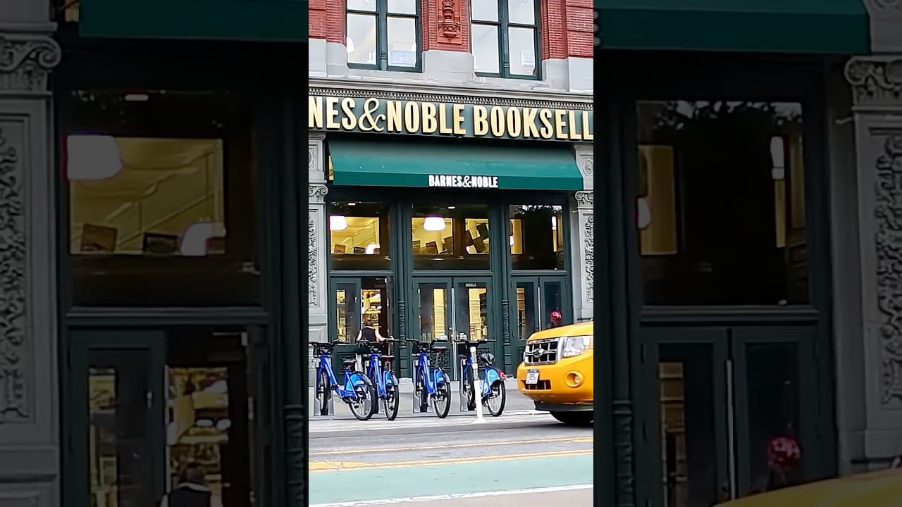 What trick helped save Barnes & Noble bookstores?