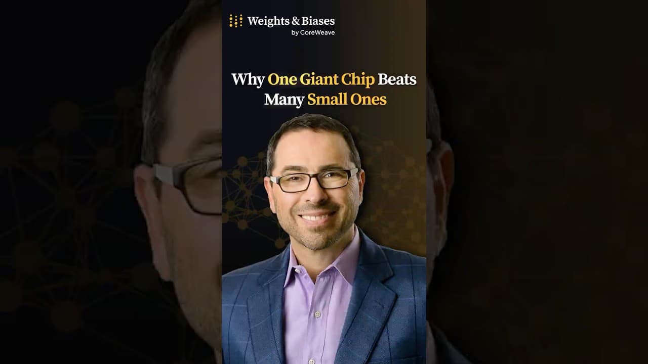 Why One Bigger Chip Beats Many for AI