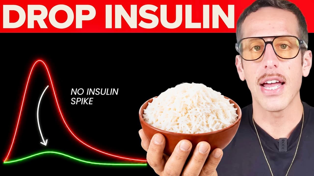 This Specific White Rice Doesn't Spike Insulin?! (Eat This Instead)