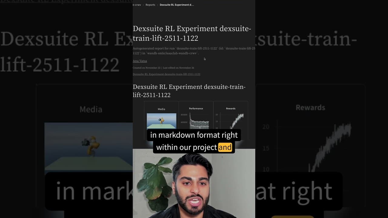 W&B Models: Automate reports and workspaces