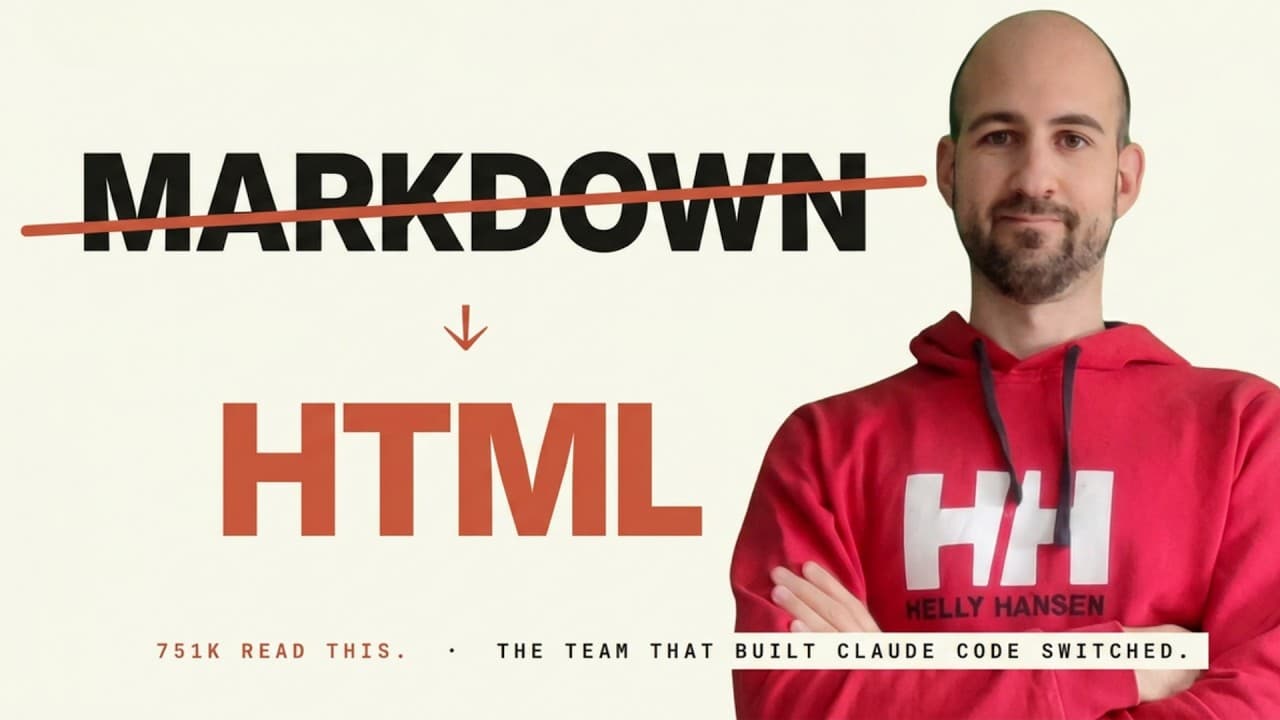 Markdown Killed My AI Workflow (HTML Fixed It) - Or doesn´t it?