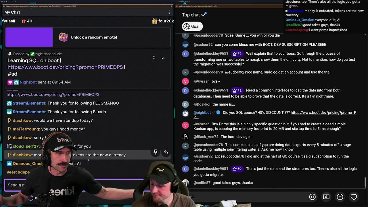 🚨🚨 I am going to learn SQL on boot.dev.  Yes, Sql, the whole dang thing. #ad 🚨🚨