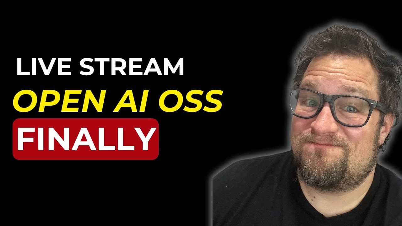 Open AI FINALLY open sources AI models