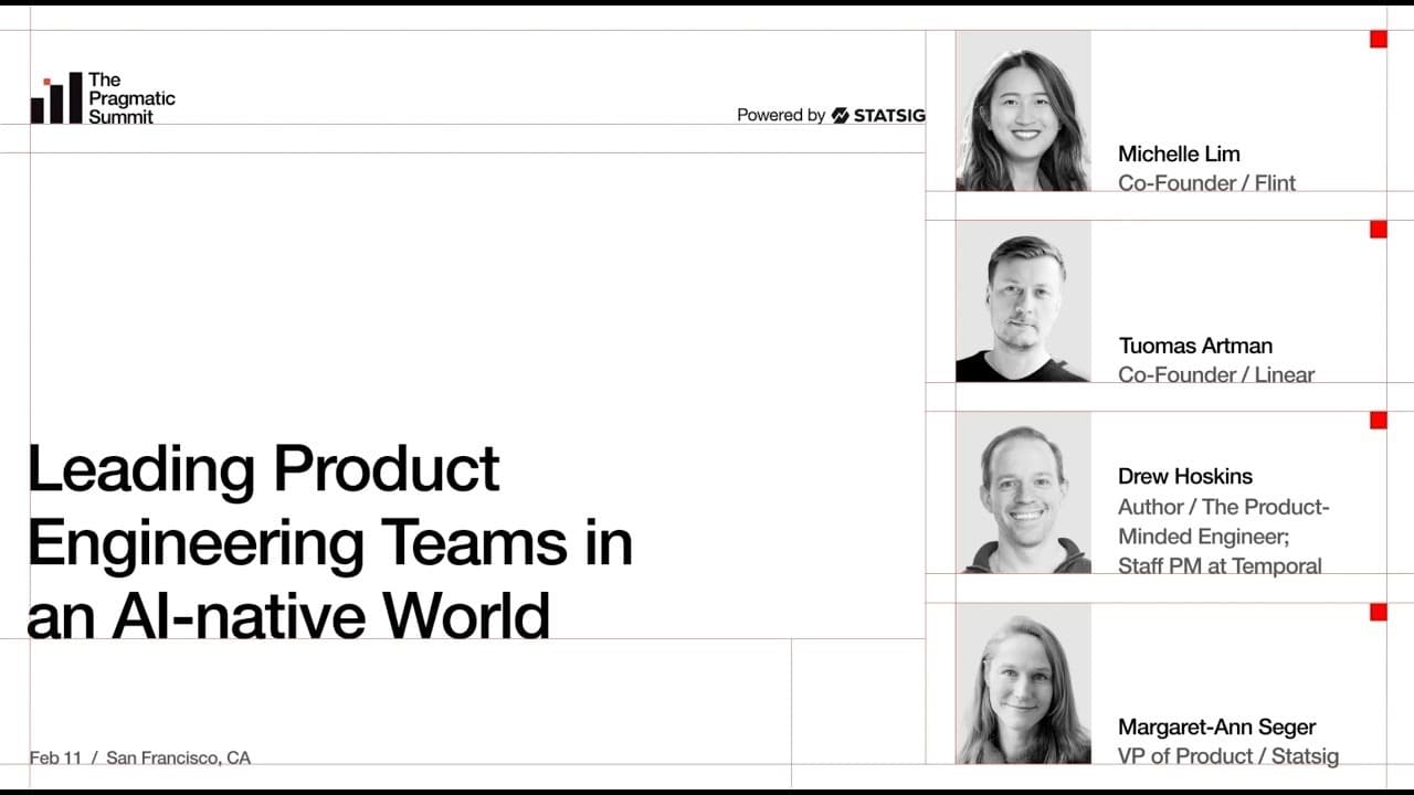 Product-minded engineers in an AI-native world