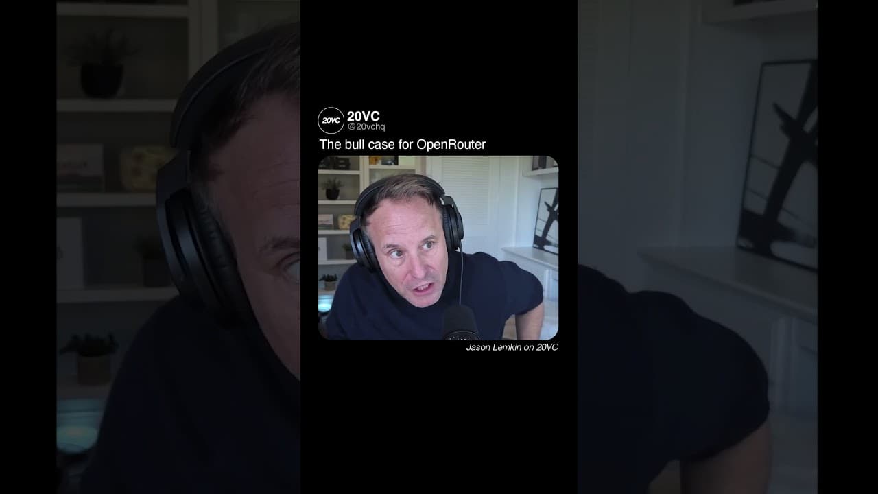 The bull case for Open router