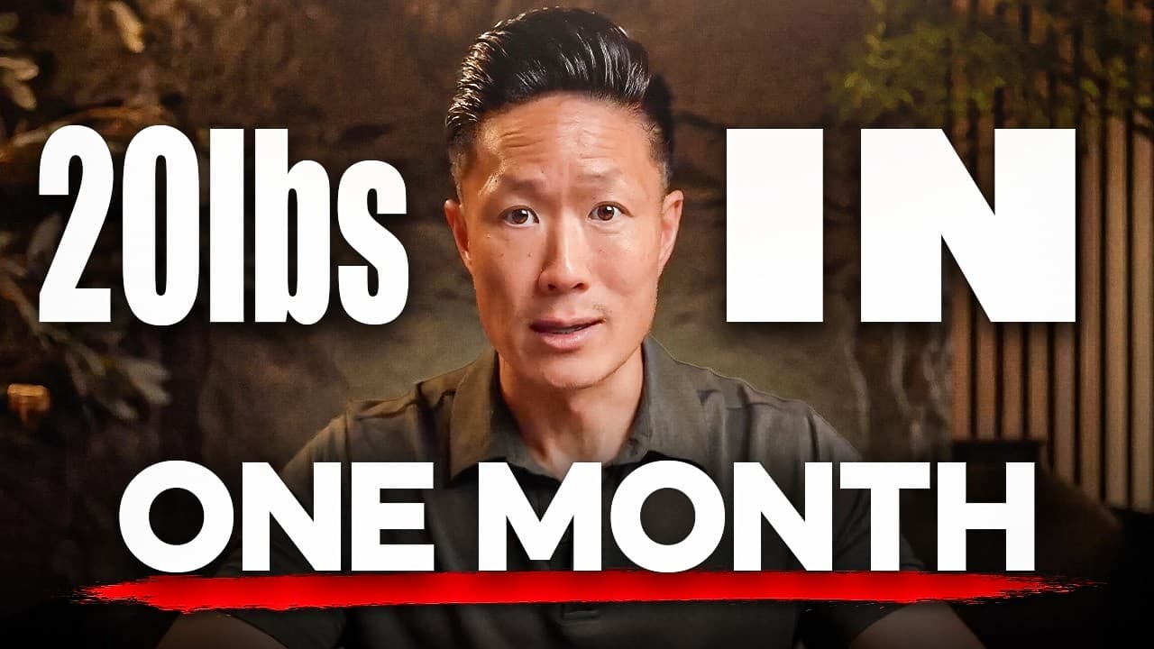 If you want to drop up to 20 pounds in a month, copy this