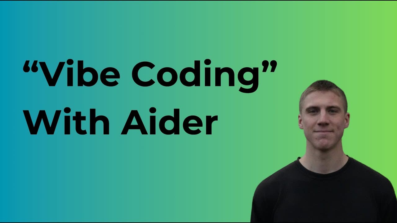 Vibe Coding Tutorial - Creating a custom web app in 60 minutes