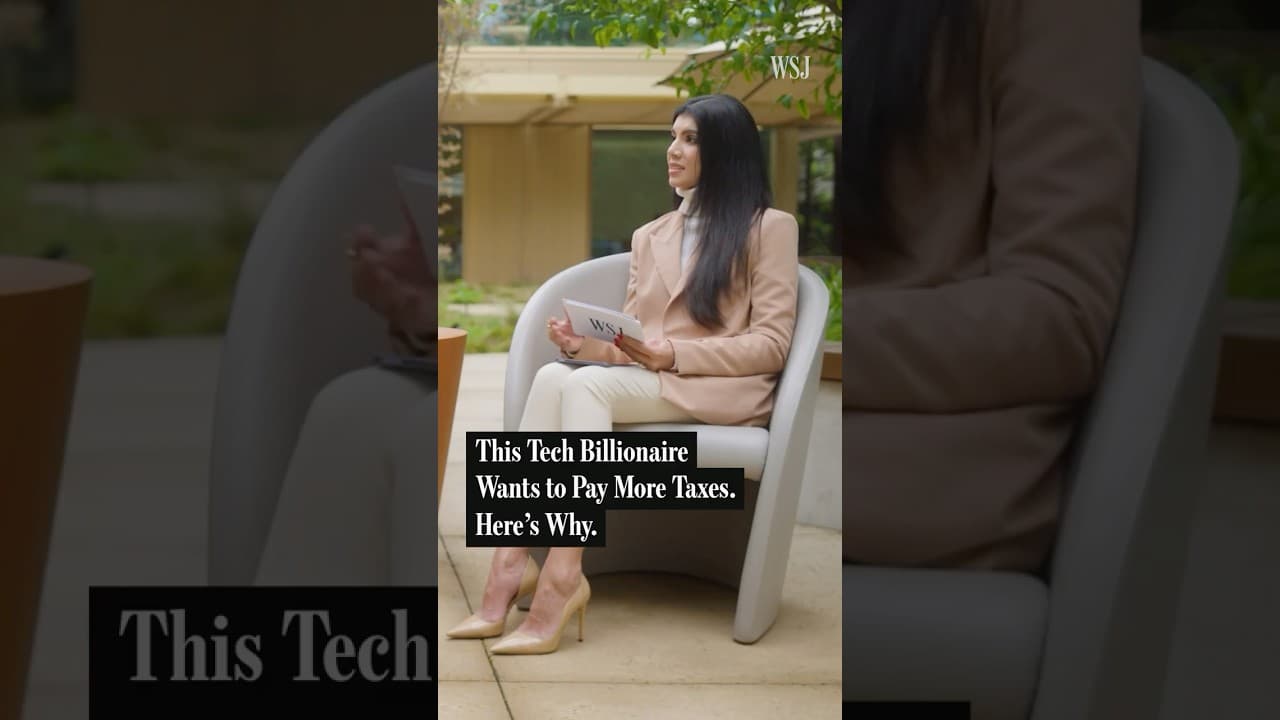 Why This Tech Billionaire Wants to Pay More Taxes