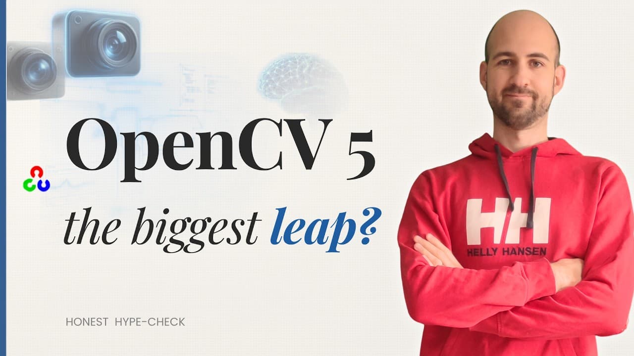The OpenCV 5 claim nobody's talking about
