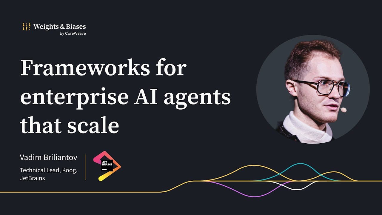 JetBrains + Weights & Biases: Establishing frameworks and best practices for enterprise AI agents