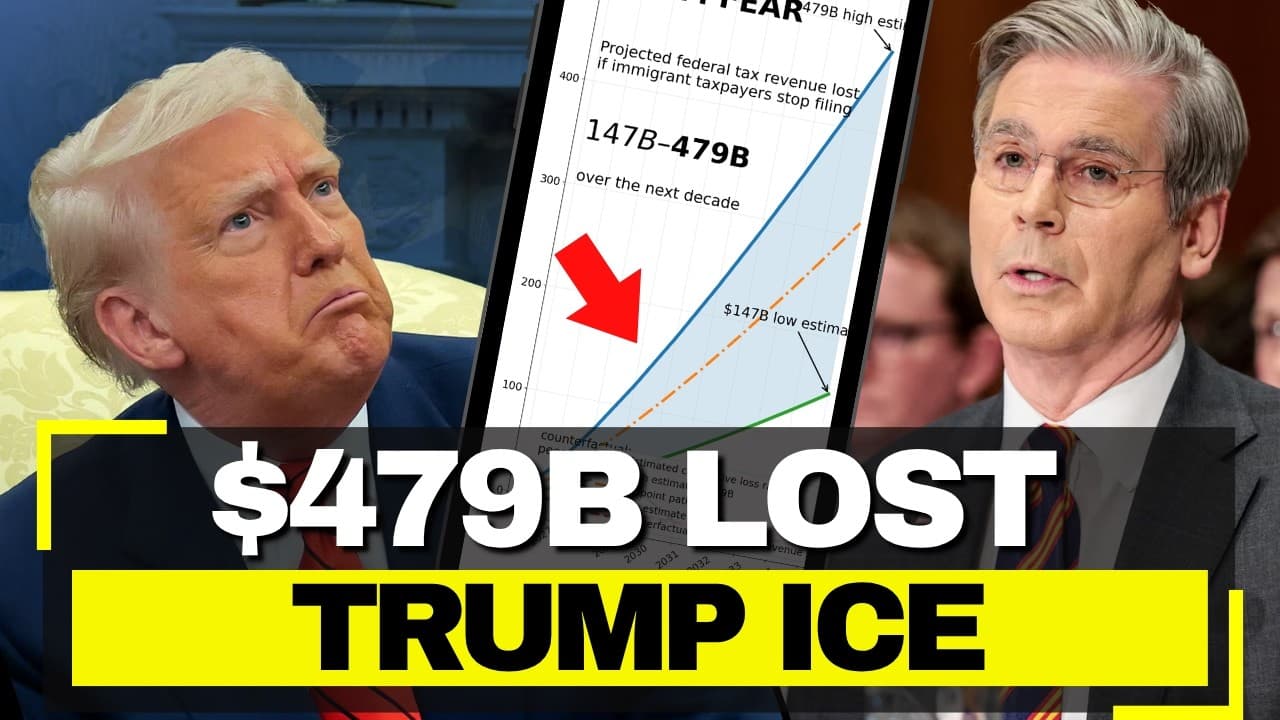 Trump's LOSES USA $479B - Undocumented Workers Stop Filing Taxes