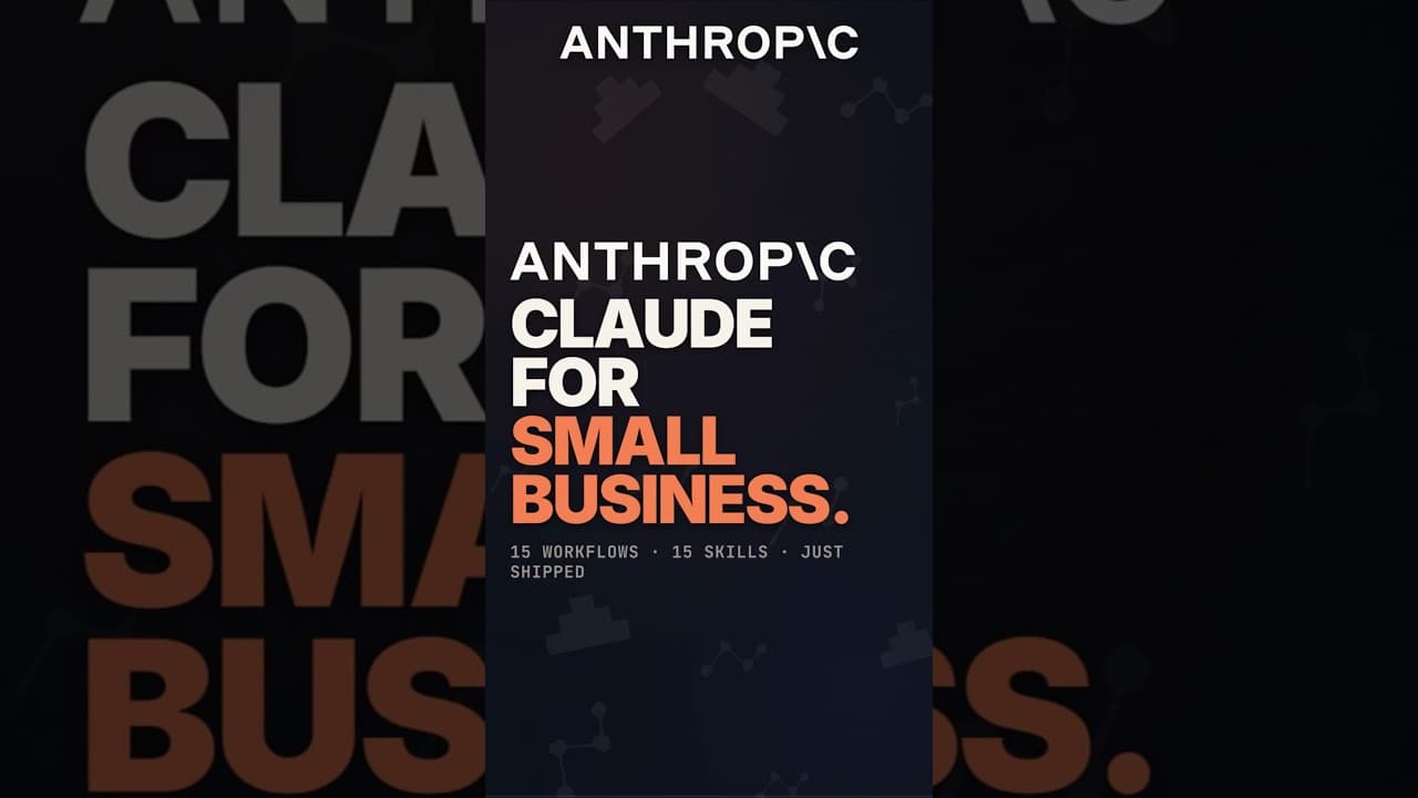Anthropic just dropped the Copilot killer for SMBs #ClaudeAI #Tech