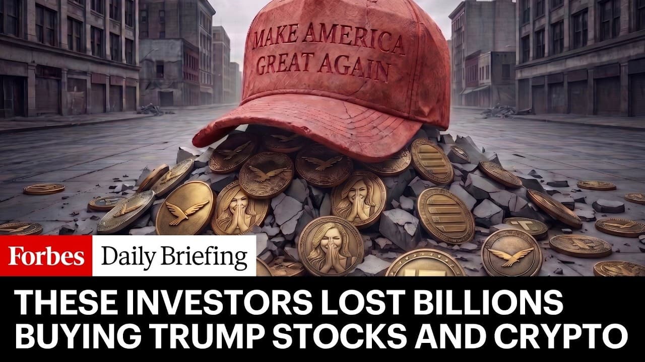 ‘I’m Now Broke’: Meet The Investors Who Lost Billions Buying Trump Stocks And Crypto