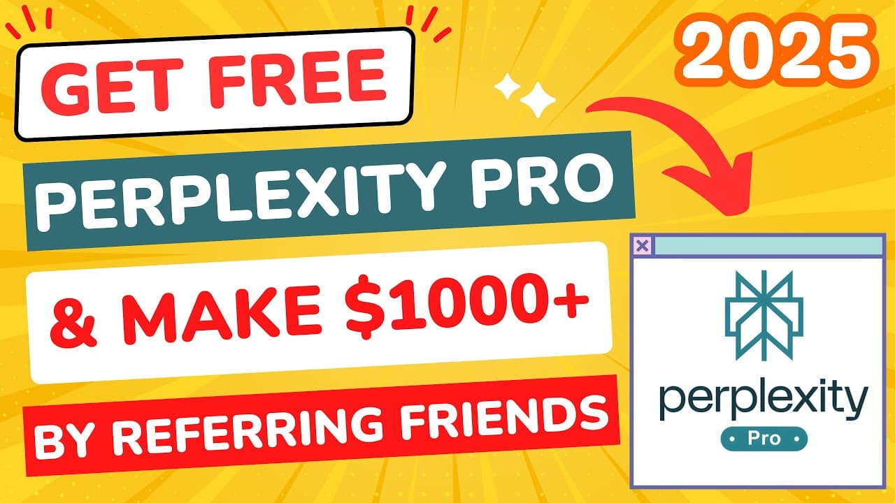How to Get Perplexity Pro for Free & Make $1000 by Referring Friends [Offer Ended]