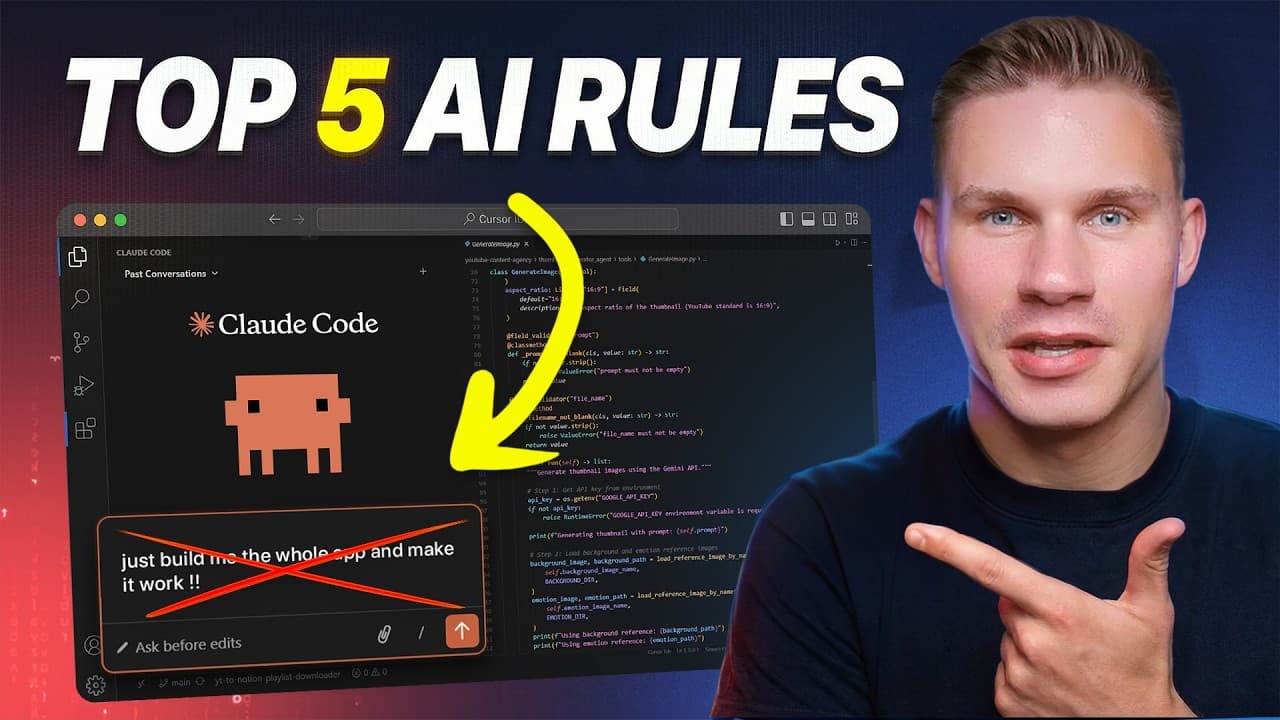5 AI Coding Rules to Ship 2x Faster