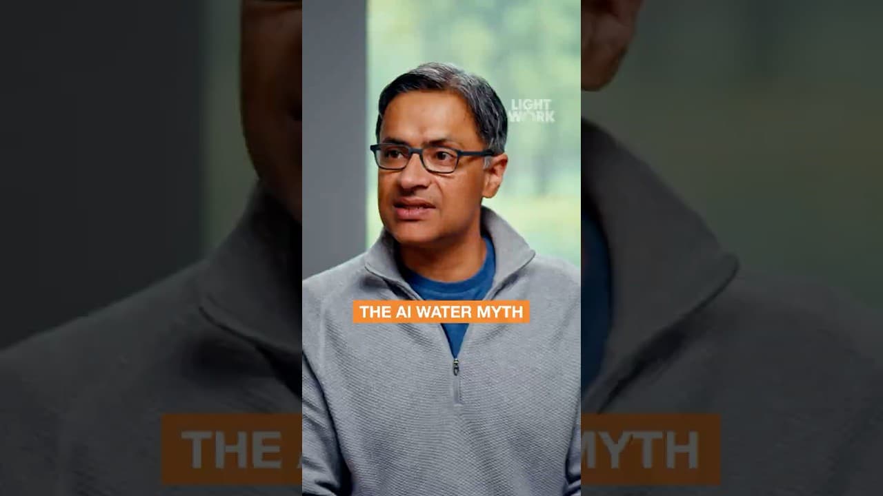 Is ChatGPT really drinking a bottle of water every time you prompt it?
