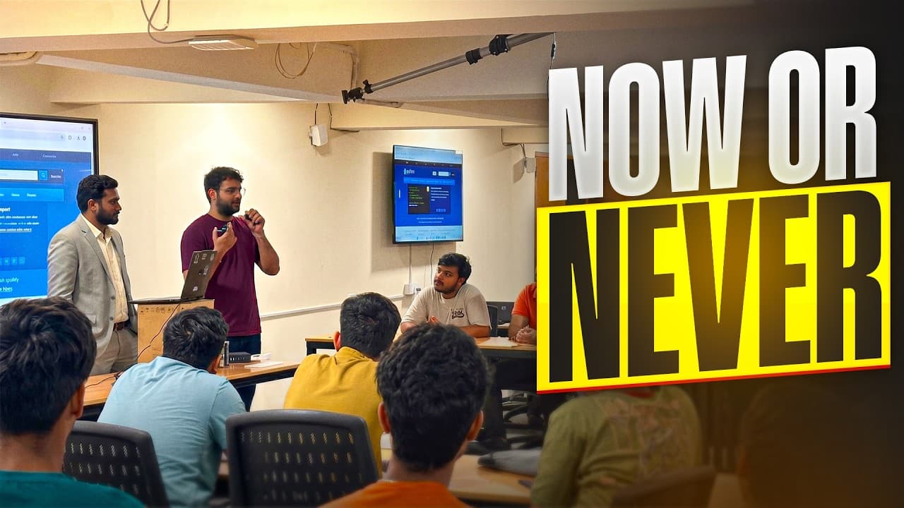 99% of Us Are Not Working Hard Enough in This AI Era | Super 30 3.0 Orientation