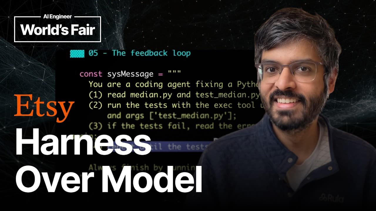 What if the harness mattered more than the model? - Aditya Bhargava, Etsy